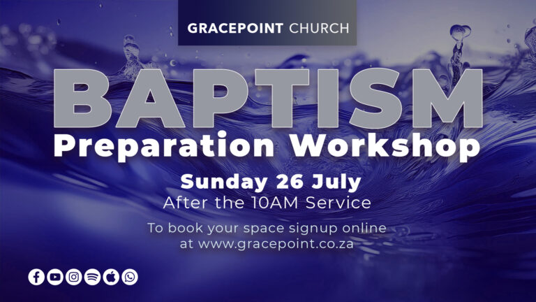 
        
            Active
        Baptism Preparation Workshop